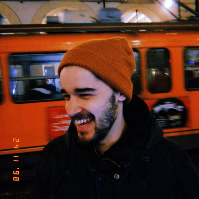 Me a few days after moving to Turin in 2018